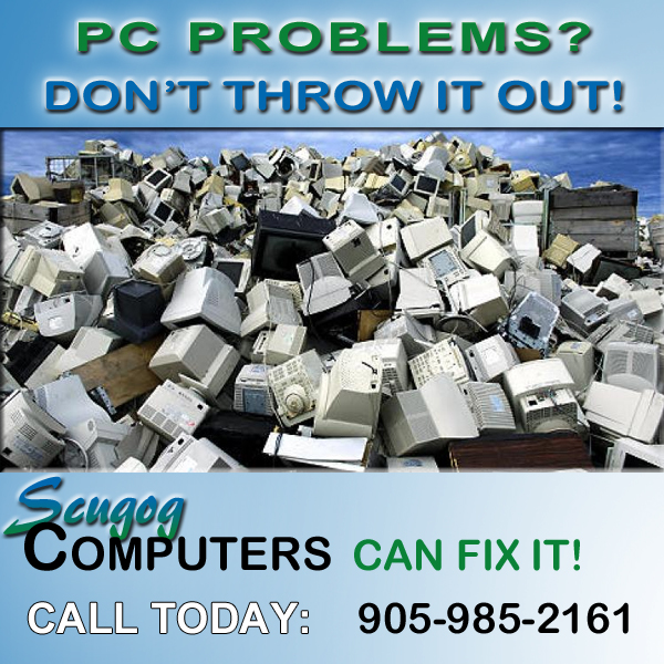 Scugog Computers | 207 North St, Port Perry, ON L9L 1B7, Canada | Phone: (905) 985-2161