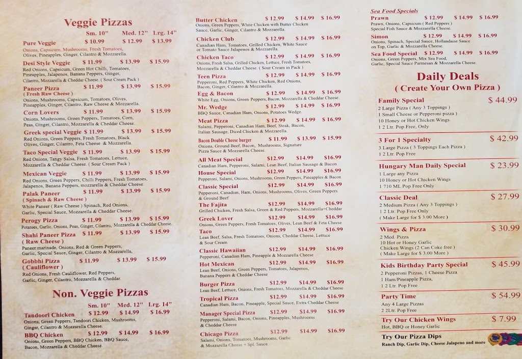 Classic Pizza | 31789 S Fraser Way, Abbotsford, BC V2T 1V2, Canada | Phone: (604) 557-9922