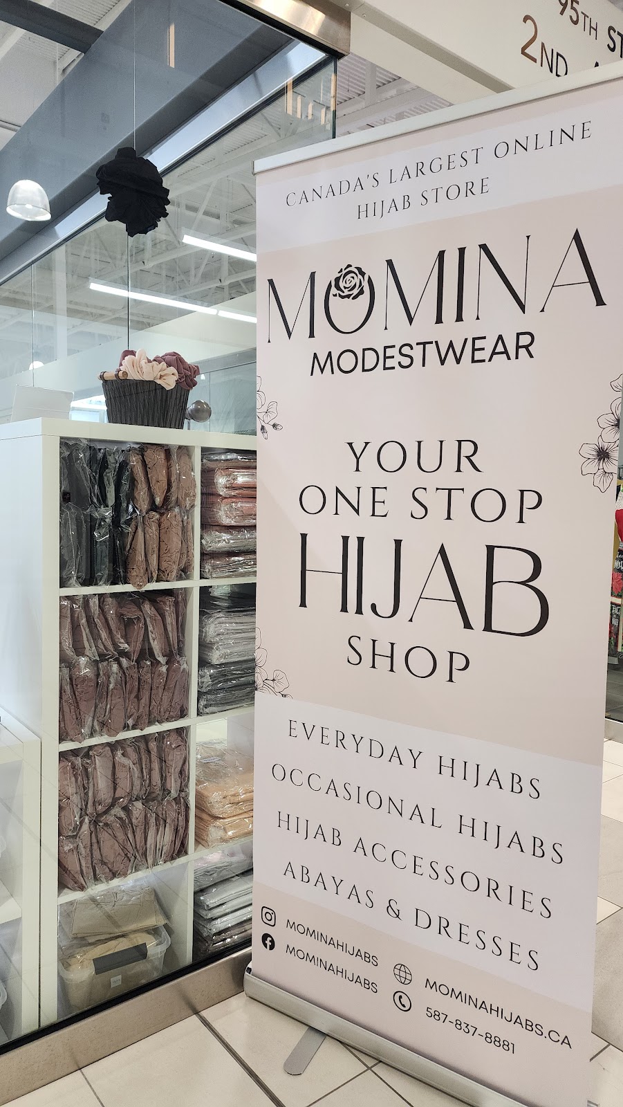 Momina Hijabs & Modestwear | 260300 Writing Creek Cres Unit D27 - Mail, Balzac, AB T4A 0X8, Canada | Phone: (587) 837-8881