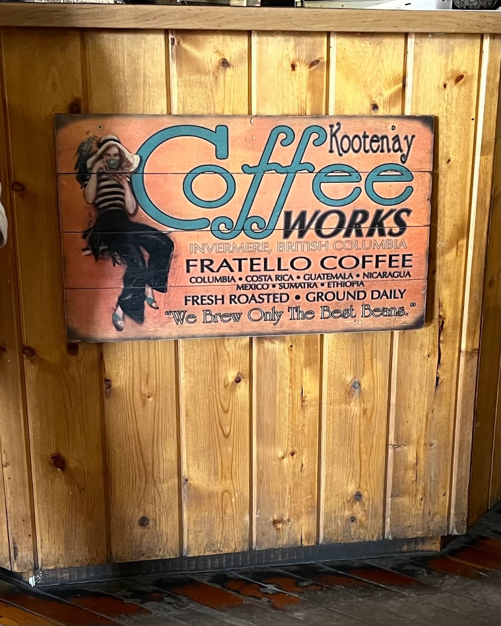 Kootenay Coffee Works | 4884 Athalmer Rd, Invermere, BC V0A 1K3, Canada | Phone: (250) 341-3662