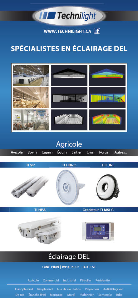Technilight | 239 Rue des Menuisiers, Saint-Germain-de-Grantham, QC J0C 1K0, Canada | Phone: (819) 395-1133