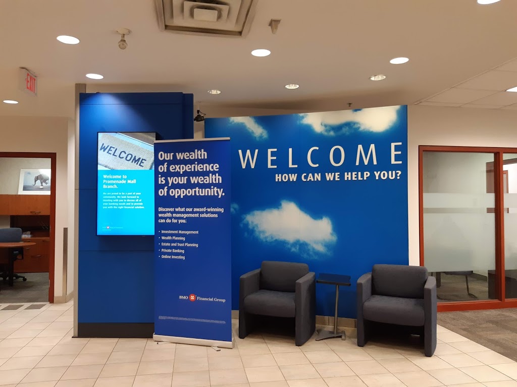 BMO Bank of Montreal | 1 Promenade Cir, Thornhill, ON L4J 4P8, Canada | Phone: (905) 886-1860