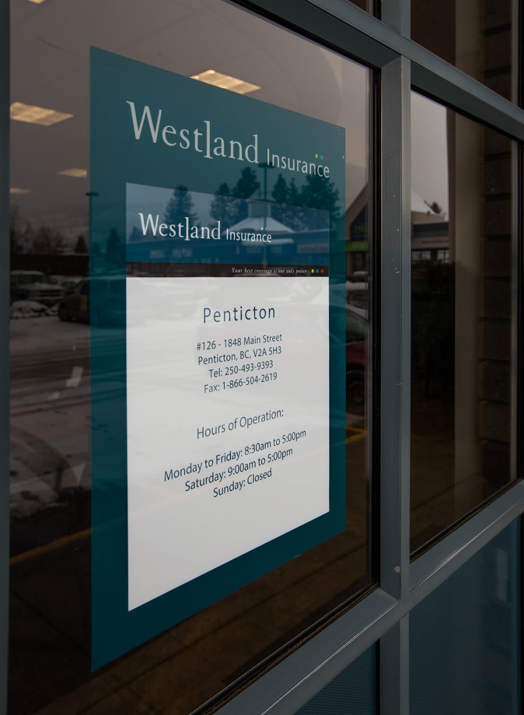 Westland Insurance | 1848 Main St #126, Penticton, BC V2A 5H3, Canada | Phone: (250) 493-9393