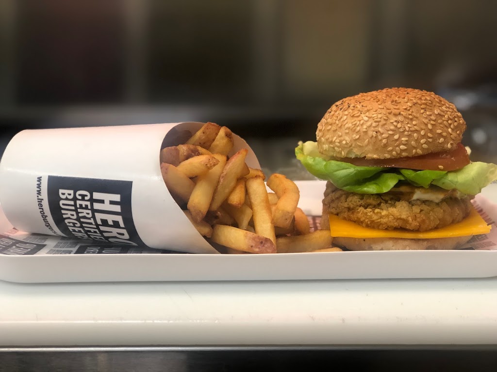 Hero Certified Burgers | 6070 Dixie Rd, Mississauga, ON L5T 1A6, Canada | Phone: (905) 670-7010