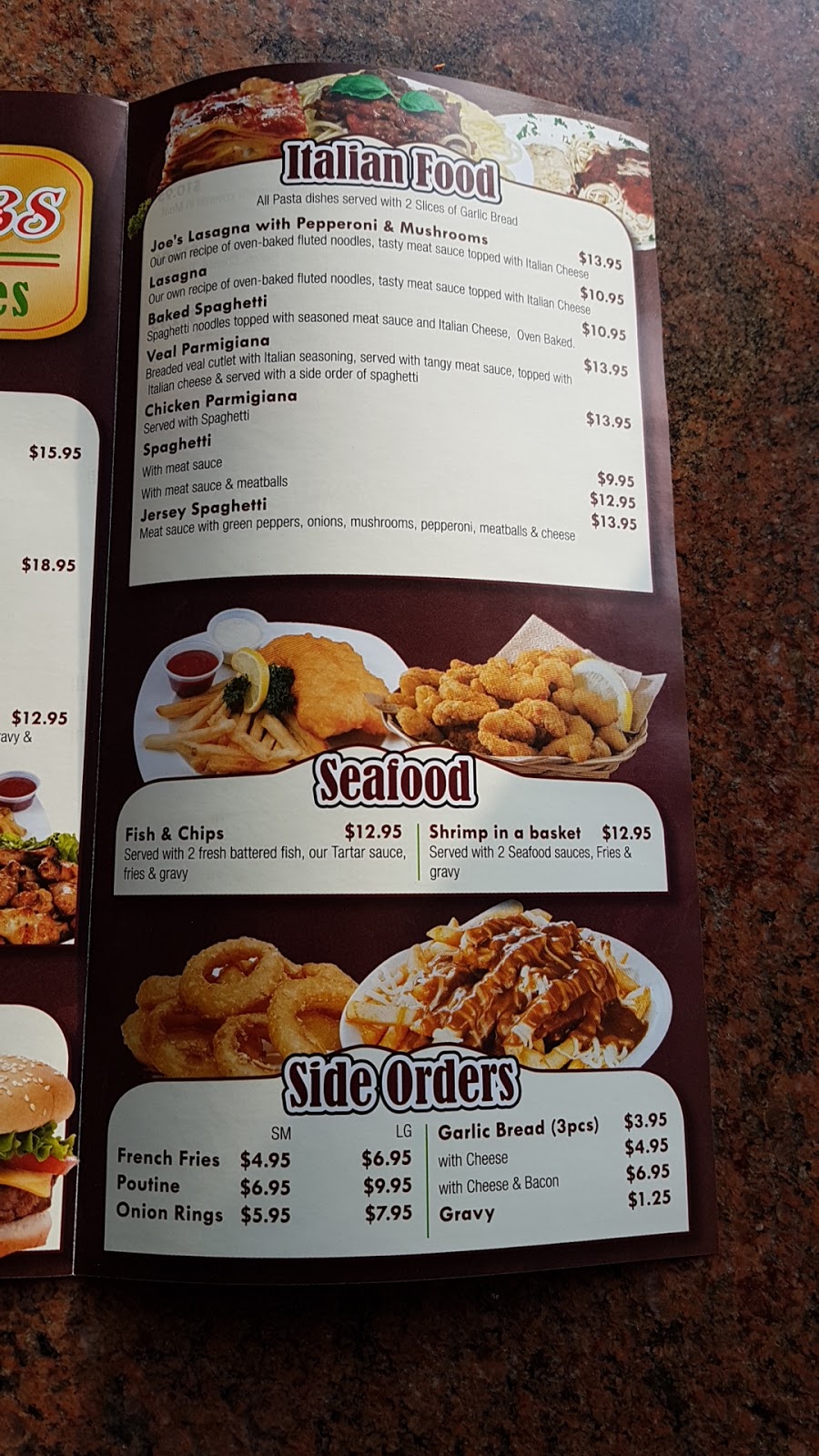 Jersey Joes Pizza & Subs | 41 Wilson St W, Perth, ON K7H 2N1, Canada | Phone: (613) 267-5559