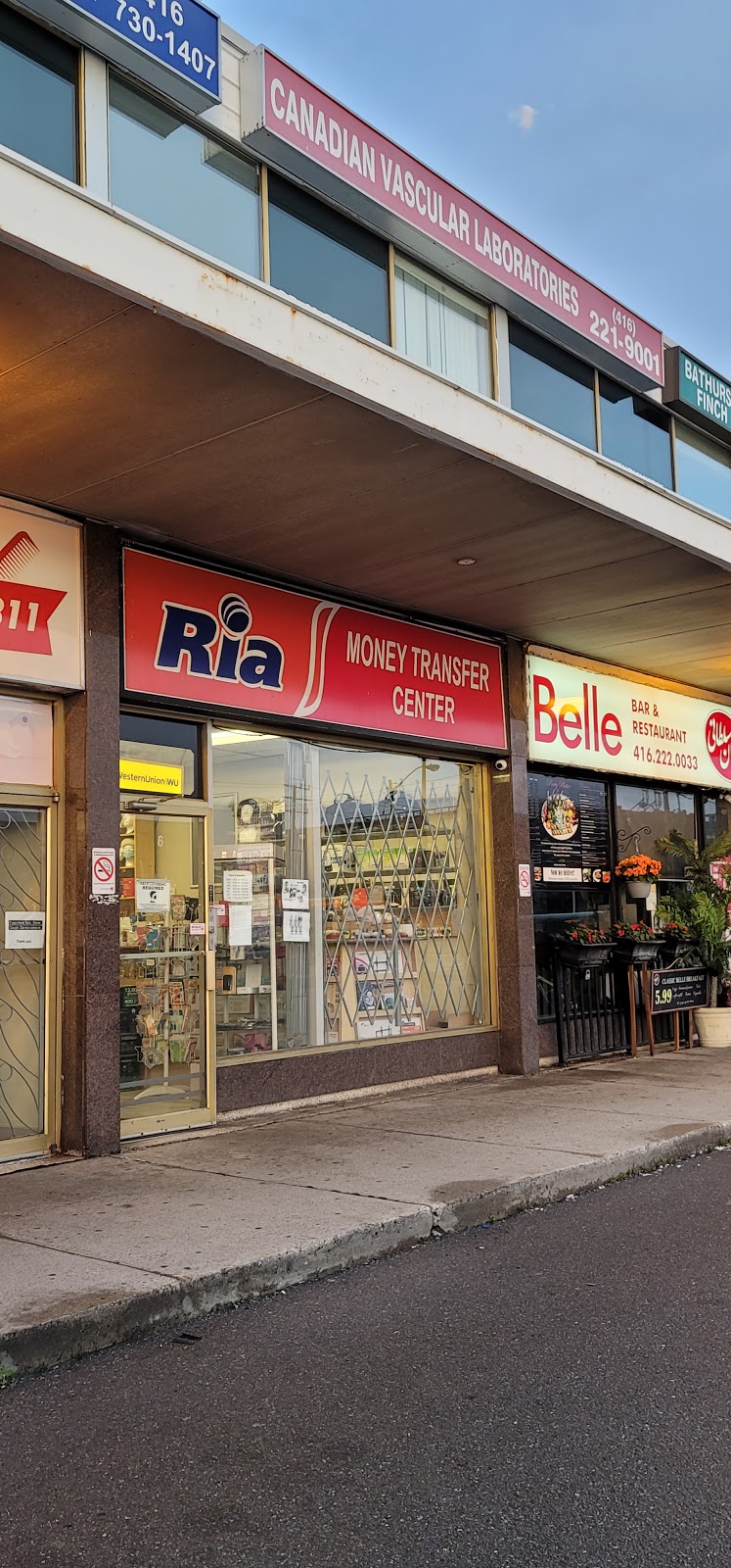 RIA MONEY TRANSFER - 4949 Bathurst St Unit 6, Toronto, ON M2R 1Y1, Canada