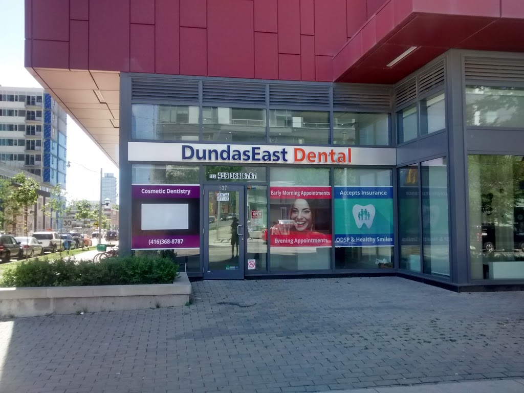 Dundas East Dental | 537 Dundas St E, Toronto, ON M5A 2B6, Canada | Phone: (416) 368-8787