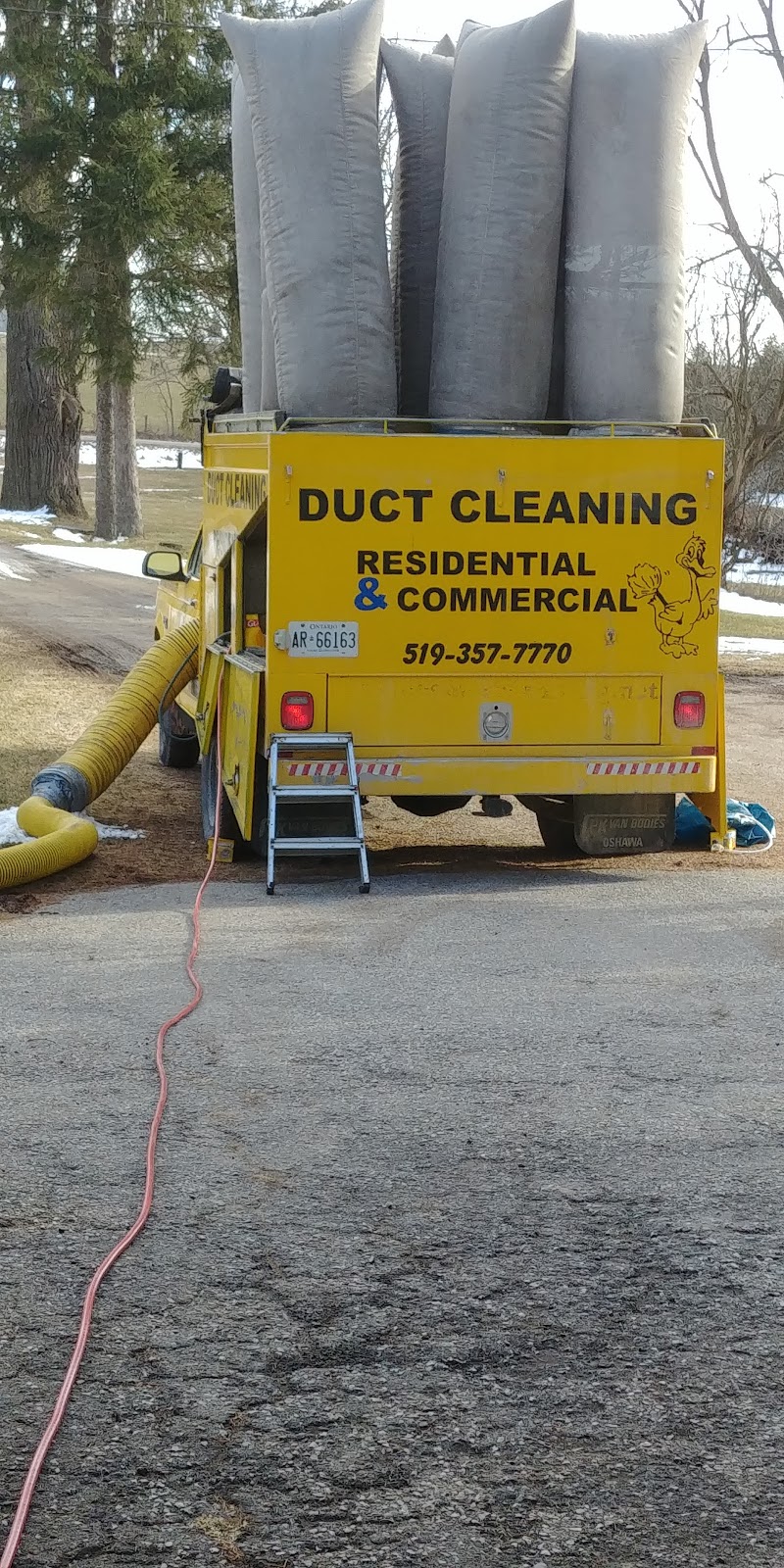 Shiny Ducks Air Duct Cleaning | 383 Queen St, Blyth, ON N0M 1H0, Canada | Phone: (519) 357-7770