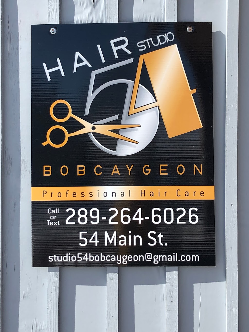 Hair Studio 54 Bobcaygeon | 54 Main St, Bobcaygeon, ON K0M 1A0, Canada | Phone: (289) 264-6026