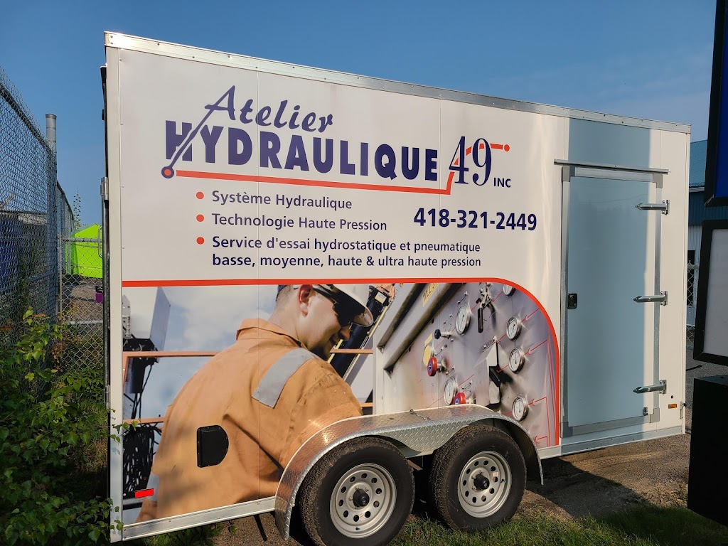 Atelier Hydraulique 49 | 905 Av. Bombardier, Alma, QC G8B 6H2, Canada | Phone: (418) 321-2449