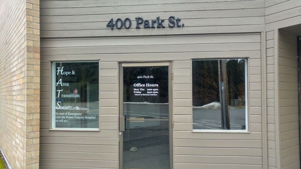 Hope & Area Transition Society - Administration & Prevention Programs | 400 Park St, Hope, BC V0X 1L0, Canada | Phone: (604) 869-5111