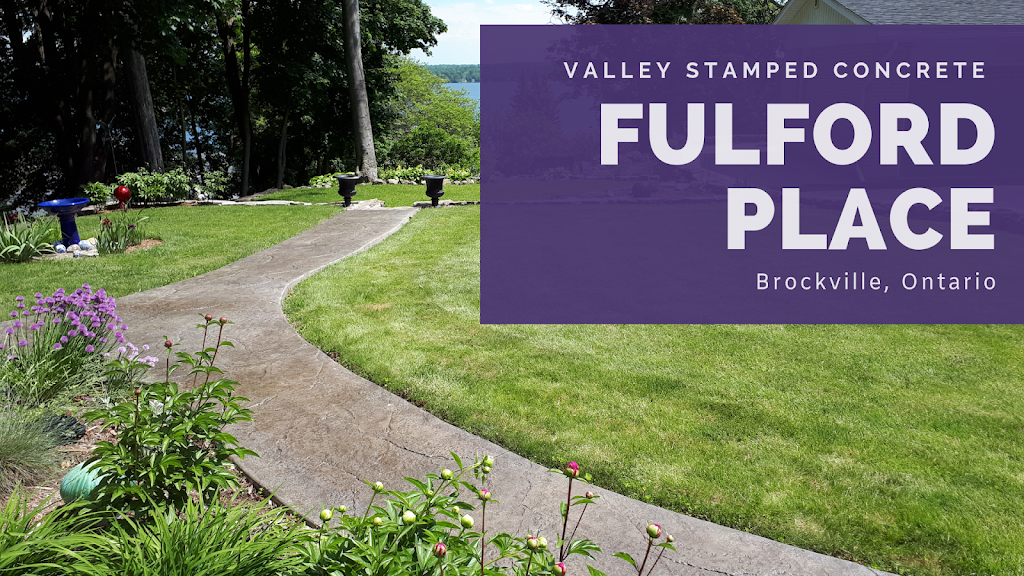 Valley Stamped Concrete | 10500 County Rd 15, North Augusta, ON K0G 1R0, Canada | Phone: (613) 258-0428