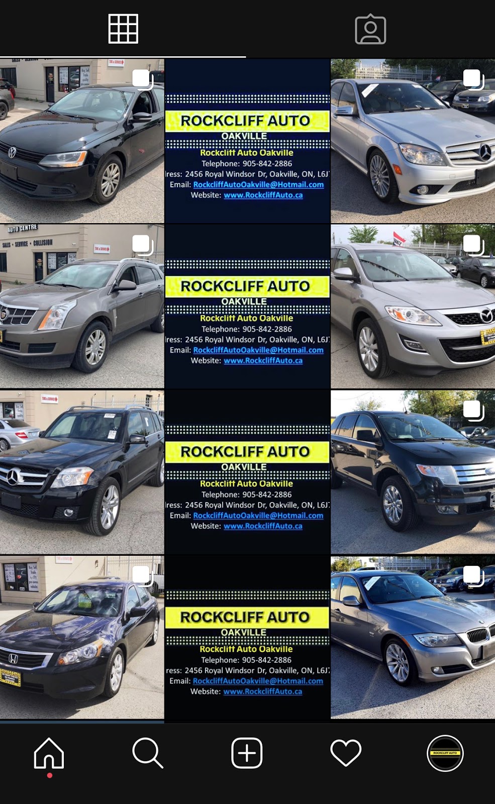 Rockcliff Auto Oakville | 2456 Royal Windsor Dr, Oakville, ON L6J 7Y3, Canada | Phone: (905) 842-2886