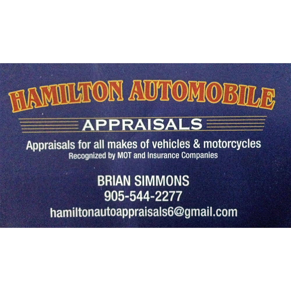 Hamilton Automobile Appraisals | 226 Beach Blvd, Hamilton, ON L8H 6V9, Canada | Phone: (905) 544-2277