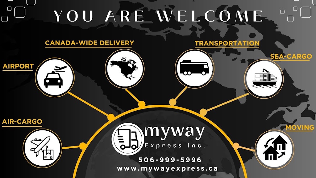 MyWay Express Inc. | 161 Rue Damien, Dieppe, NB E1A 0G2, Canada | Phone: (888) 546-9929