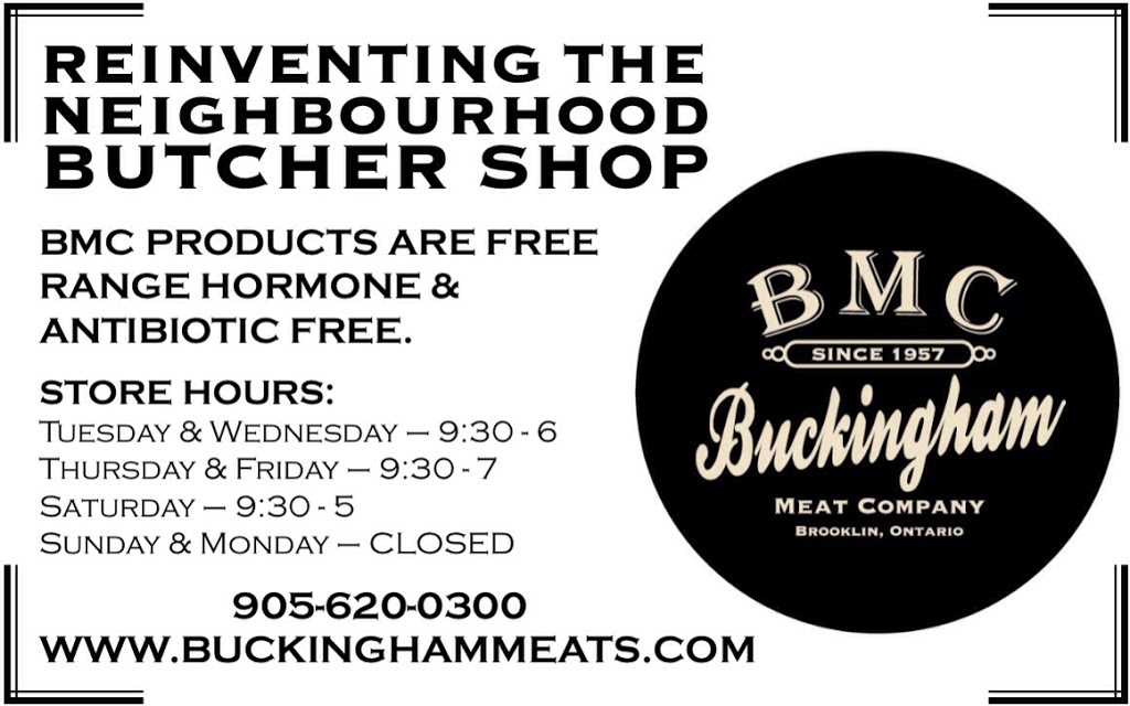 Buckingham Meat Co. Inc. | 200 Carnwith Dr E Unit 11, Whitby, ON L1M 0A1, Canada | Phone: (905) 620-0300