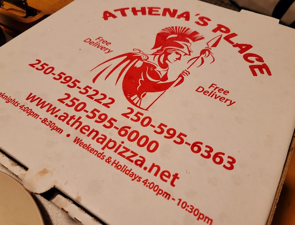 Athena pizza | 3945A Quadra St, Victoria, BC V8X 1J5, Canada | Phone: (250) 595-6000