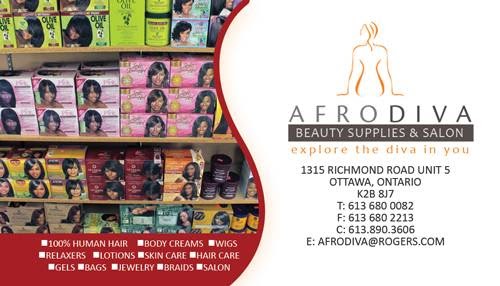 AFRO DIVA | 1315 Richmond Rd, Ottawa, ON K2B 8J7, Canada | Phone: (613) 680-0082