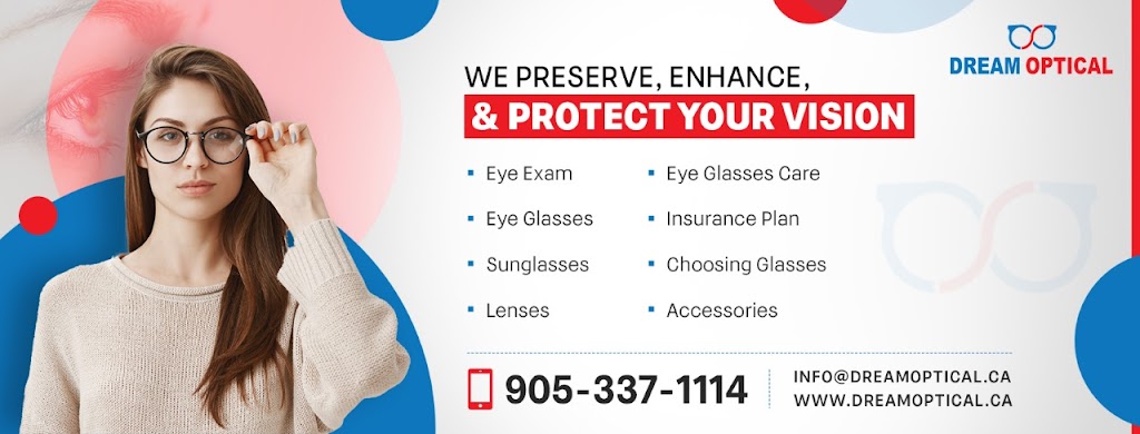 Dream Optical - Optometrist, Optician & Optical Store Oakville | 1903 Ironoak Wy Unit# 9, Oakville, ON L6H 0N1, Canada | Phone: (905) 337-1114