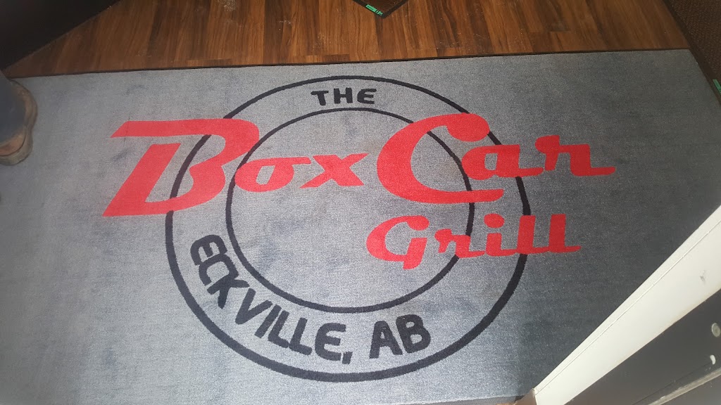 The BoxCar Grill | 4825 50 Ave, Eckville, AB T0M 0X0, Canada | Phone: (403) 746-3050