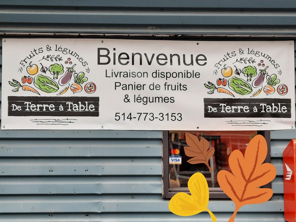 Fruits & Légumes de terre à table | #1072, Saint-Roch-de-lAchigan, QC J0K 3H0, Canada | Phone: (514) 773-3153