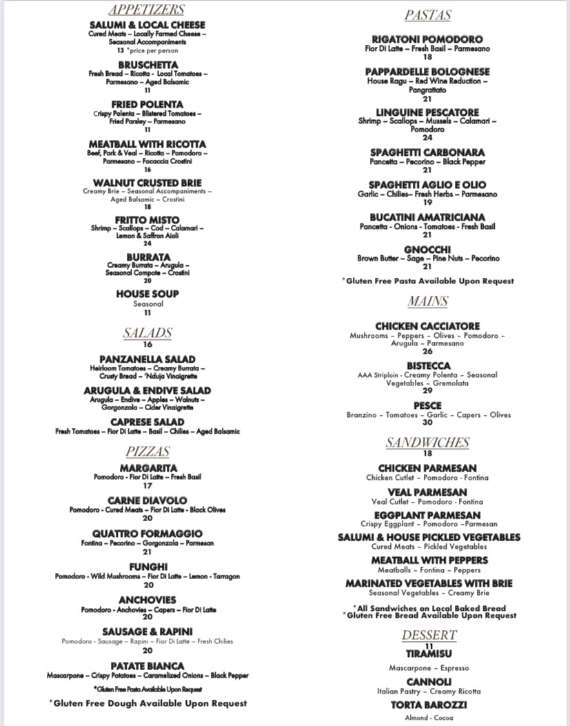 Che Figata | 53 Bolton St, Bobcaygeon, ON K0M 1A0, Canada | Phone: (705) 738-5979