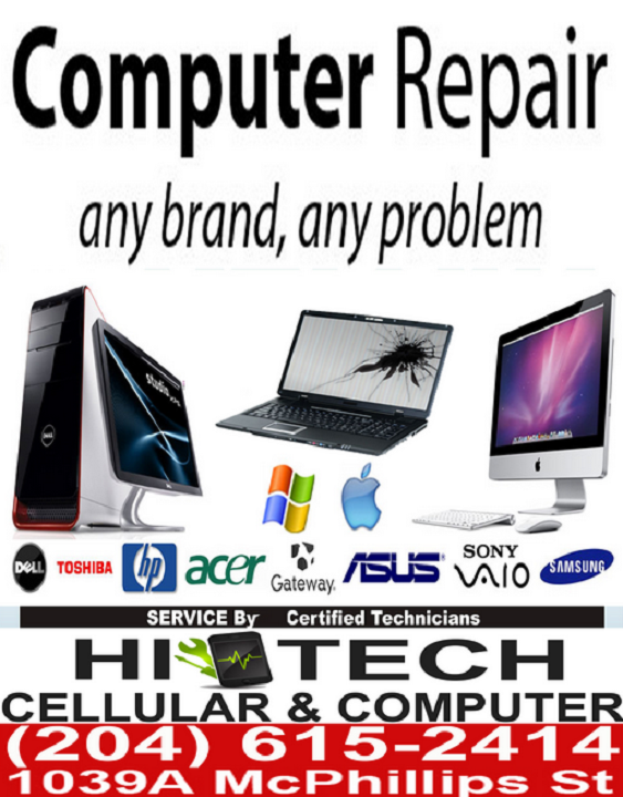 Hi-Tech Cellular | 1039A McPhillips St, Winnipeg, MB R2X 2K6, Canada | Phone: (204) 615-2414