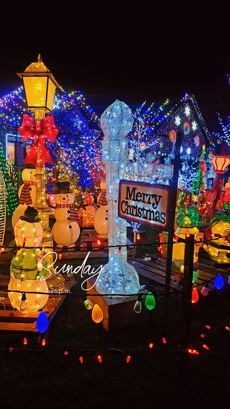 The Griswold Ilderton Christmas Display | 220 Songbird Ln, Ilderton, ON N0M 2A0, Canada | Phone: (519) 639-8860