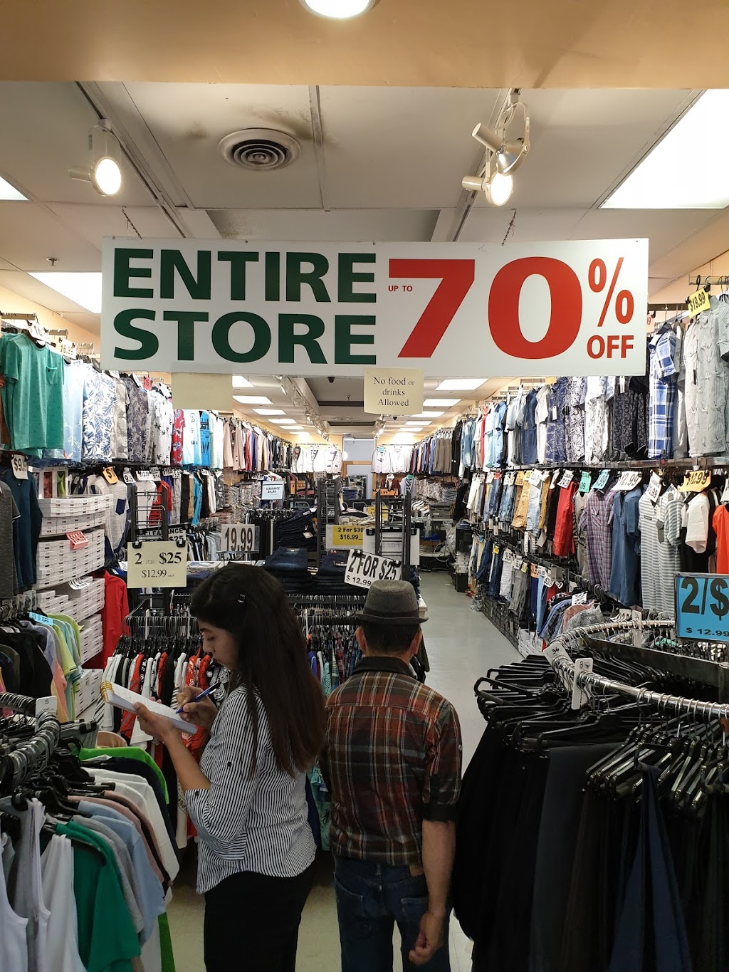 Kaz Mens Wear | 499 Main St S, Brampton, ON L6Y 1N7, Canada | Phone: (905) 216-9212