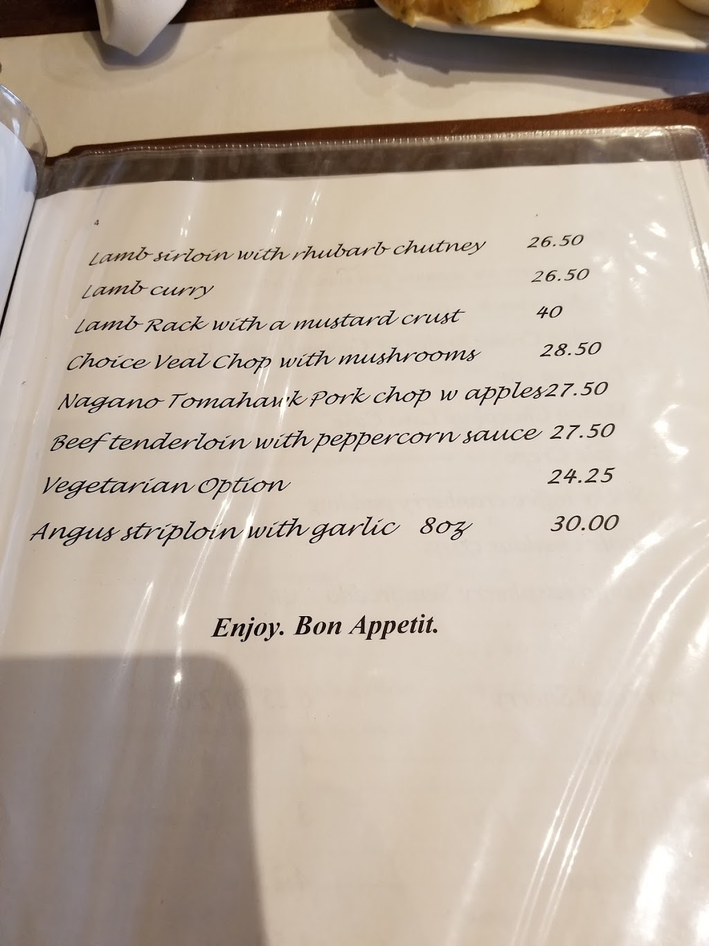 bijoys restaurant | 42 Temperance St, Aurora, ON L4G 2P7, Canada | Phone: (905) 727-7149