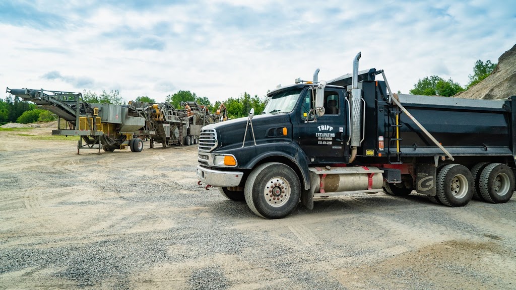 Tripp Excavating and Aggregates | 62 Tripps Rd, Gilmour, ON K0L 1W0, Canada | Phone: (613) 553-4440
