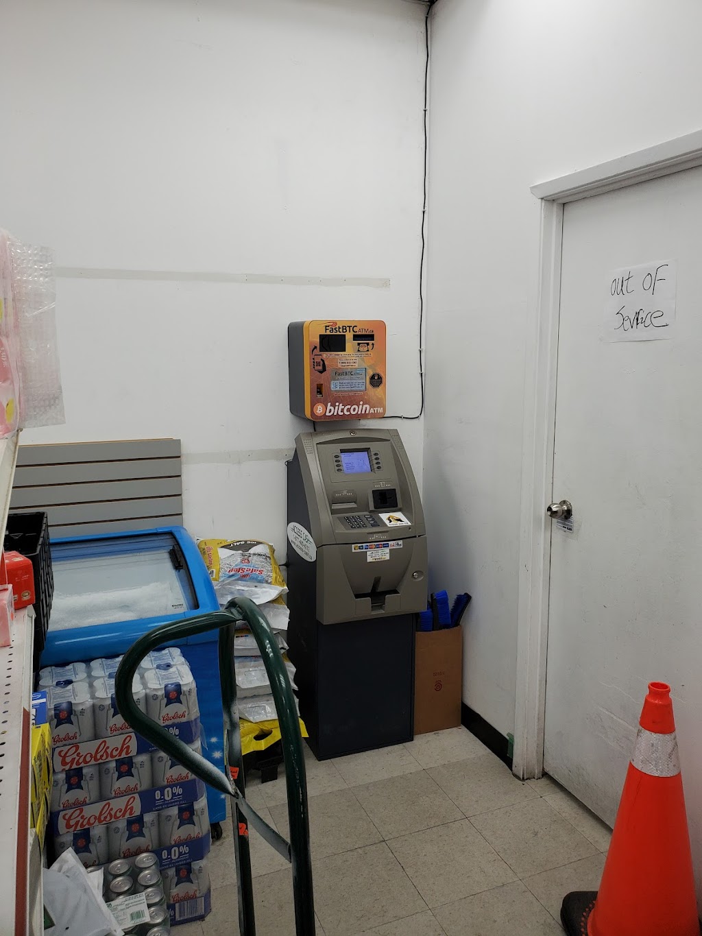 FastBTC Bitcoin ATM - RaceTrac Convenience Store | 3561 Sheppard Ave E #2, Scarborough, ON M1T 3K8, Canada | Phone: (888) 832-1282