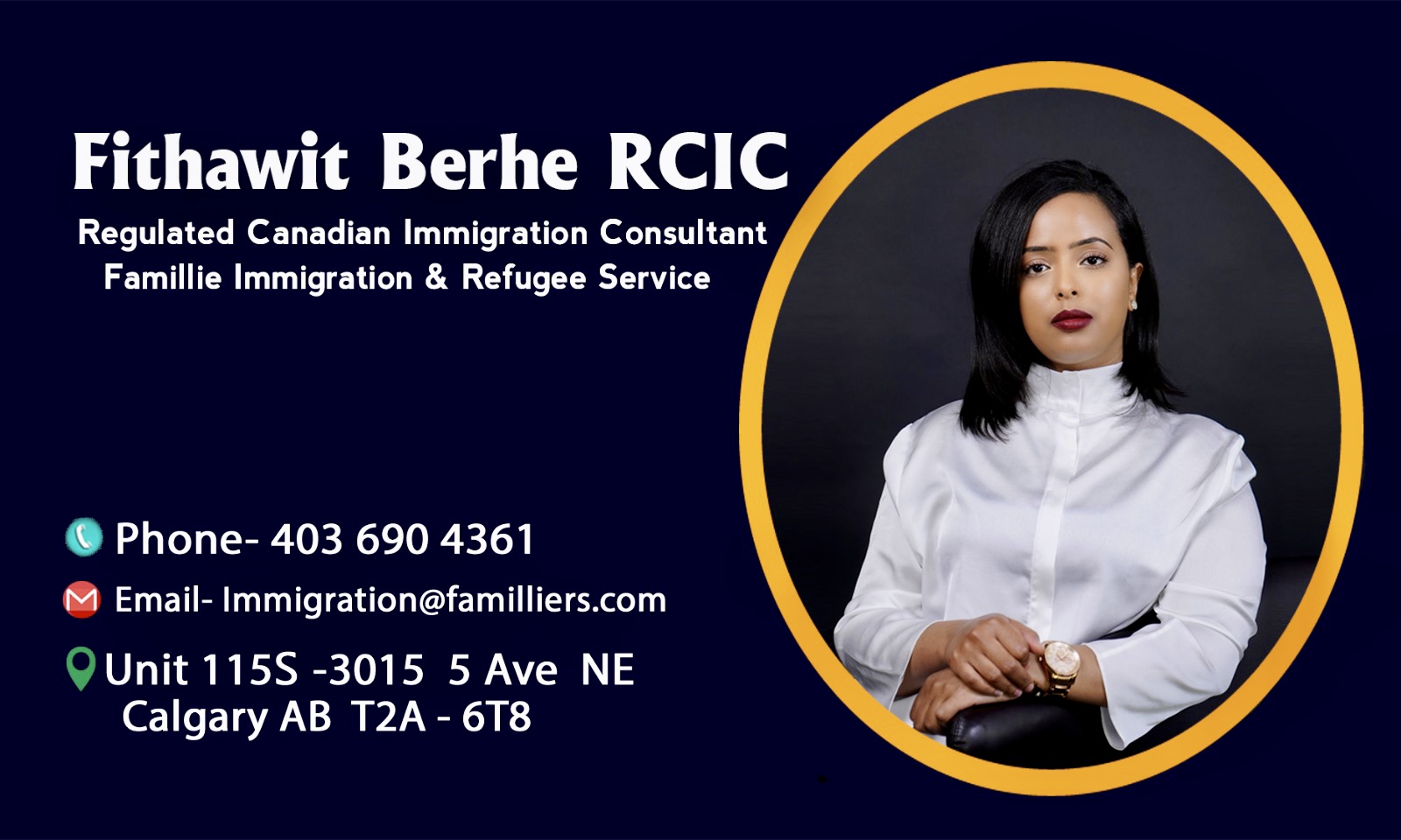 Famillie Immigration and Refugee Services | 3015 5 Avenue Northeast Suit 155 S Calgary, AB T2A 6T8 Canada | Phone: (403) 690-4361