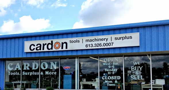 Cardon Tools | 1666 Drummond Concession 7, Perth, ON K7H 3C8, Canada | Phone: (613) 326-0007