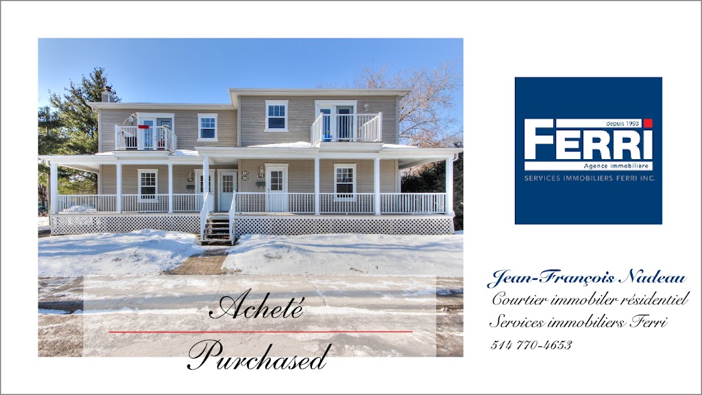 Jean-François Nadeau - Courtier Immobilier Résidentiel | 4150 Blvd. de la Concorde E Bureau #202, Laval, QC H7E 2E3, Canada | Phone: (514) 770-4653