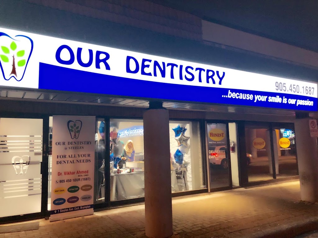 Our Dentistry | 1 Steeles Ave E #15, Brampton, ON L6W 4J4, Canada | Phone: (905) 450-1687