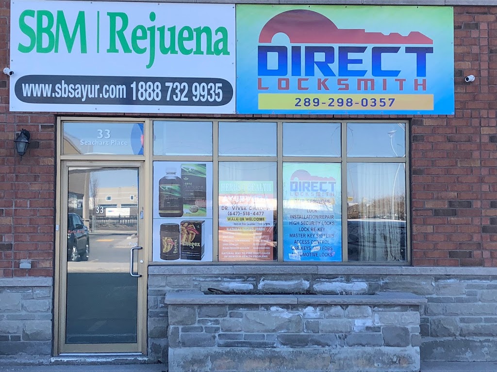 Direct Locksmith Brampton | 2-33 Seachart Pl, Brampton, ON L6P 3A3, Canada | Phone: (289) 298-0357