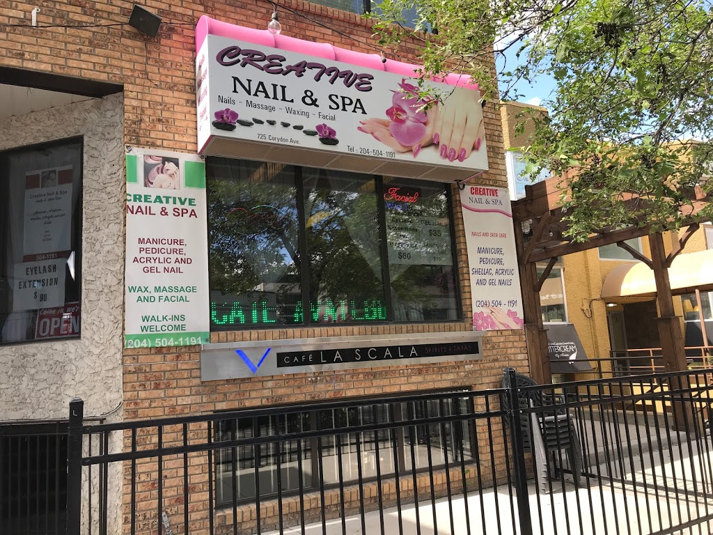 Creative Nail & Spa | spa | Unit 9 - 725 Corydon Avenue, Winnipeg, MB R3M 0W4, Canada | 2045041191 OR +1 204-504-1191