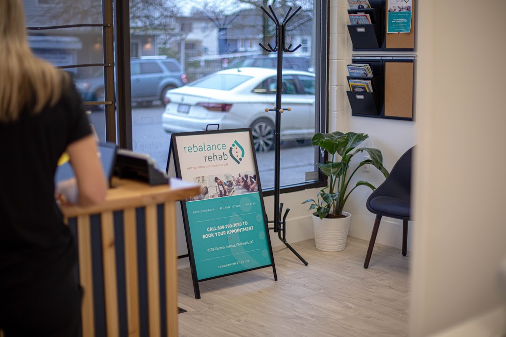 Rebalance Rehab | 45719 Ontario Ave, Chilliwack, BC V2P 6S8, Canada | Phone: (604) 799-3080
