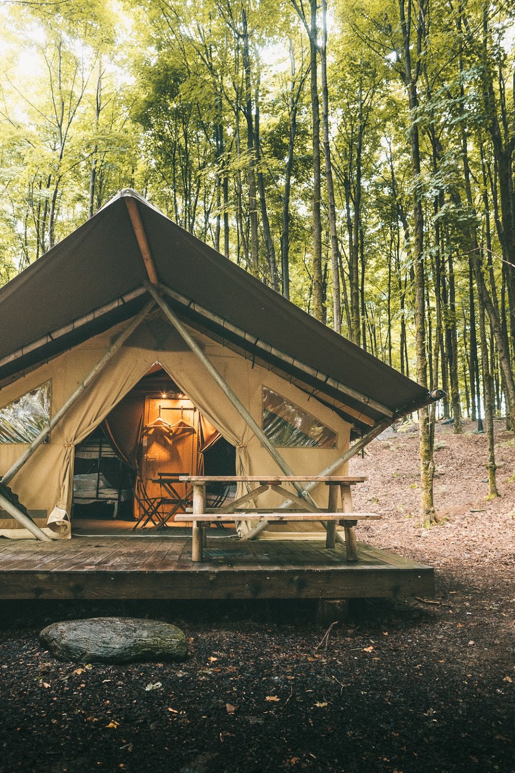 Huttopia Sutton | 297 Chemin Maple, Sutton, QC J0E 2K0, Canada | Phone: (844) 488-8674