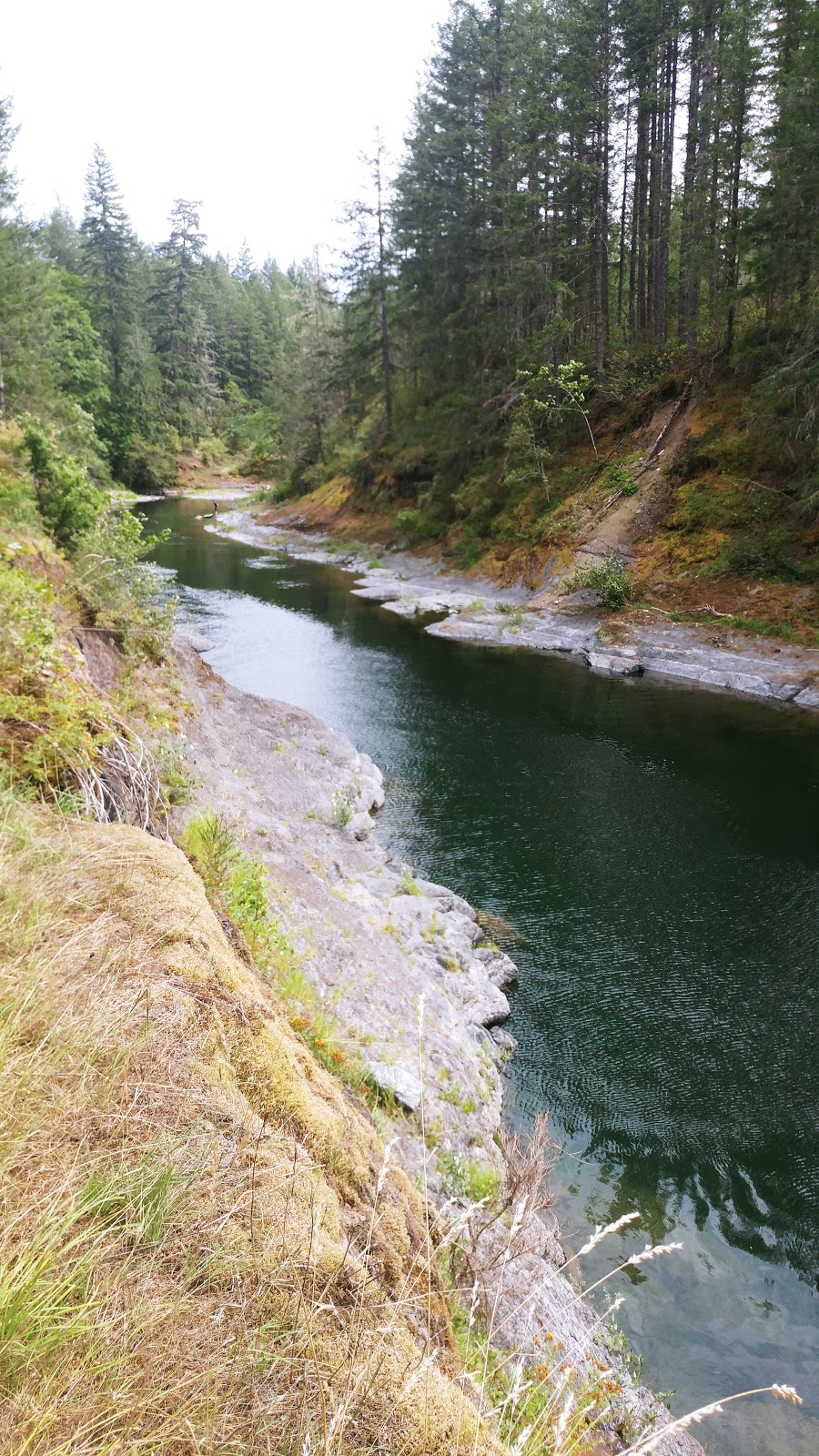 Skutz Fall parking lot trail head | Riverbottom Rd W, Lake Cowichan, BC V0R 2G0, Canada