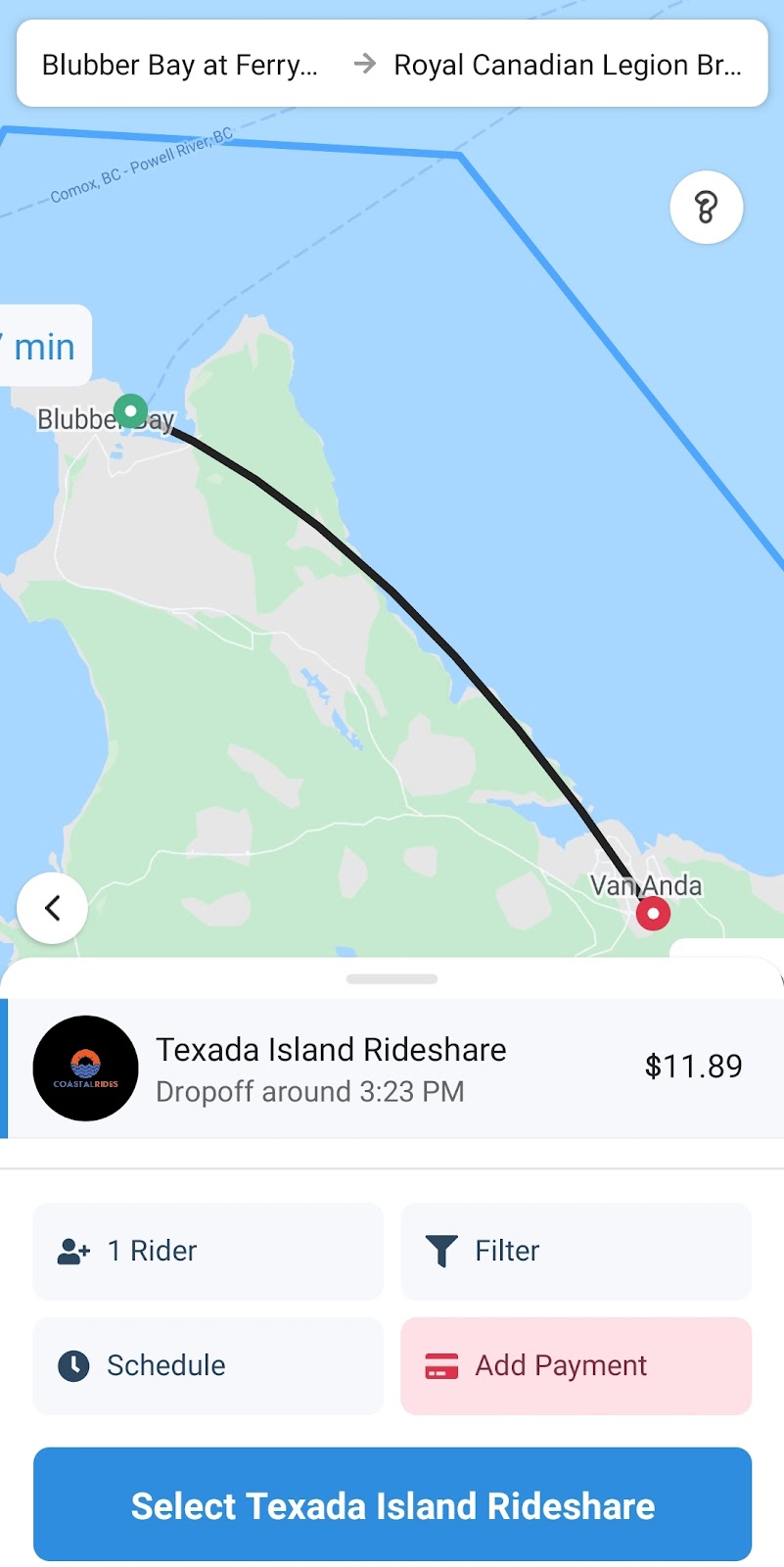 Texada Taxi - Coastal Rides Texada Island | Texada Island, 2402 Van Anda Ave, Van Anda, BC V0N 3K0, Canada | Phone: (604) 913-5388