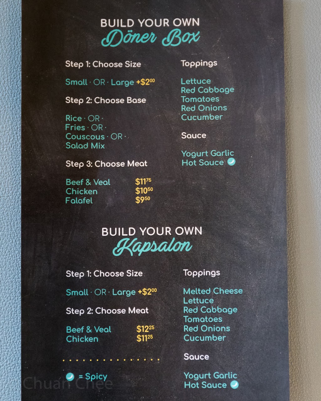 ZIBA Berlin Döner | 1608 Queen St E, Toronto, ON M4L 3A7, Canada | Phone: (416) 466-2422