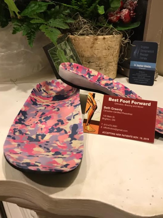 Best Foot Forward Orthotics, Bracing & More! | 8 Loyalist Dr #9, Brighton, ON K0K 1H0, Canada | Phone: (613) 438-7130