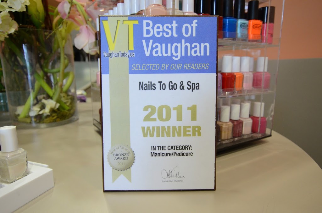 Nails To Go & Spa | 9330 Bathurst St Unit 3, Maple, ON L6A 4N9, Canada | Phone: (905) 417-9799