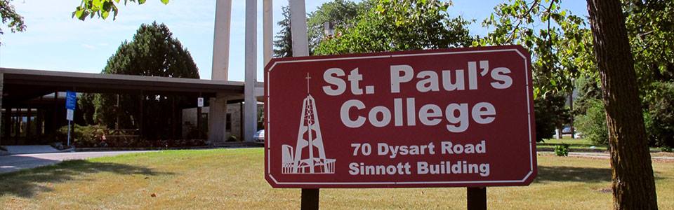 St. Pauls College | 70 Dysart Rd, Winnipeg, MB R3T 2M6, Canada | Phone: (204) 474-8575