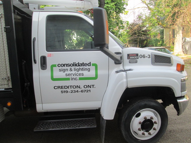 Consolidated Sign & Lighting Services Inc | 90 Victoria Ave E, Crediton, ON N0M 1M0, Canada | Phone: (519) 234-6721