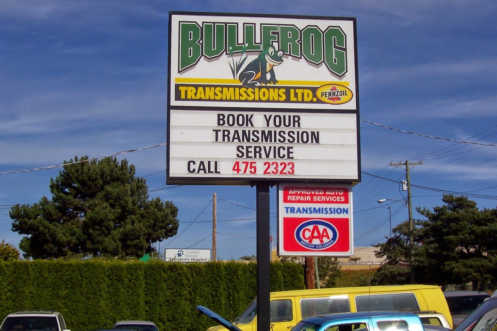 Bullfrog Transmissions | 750 Roderick St, Victoria, BC V8X 2R3, Canada | Phone: (250) 475-2323