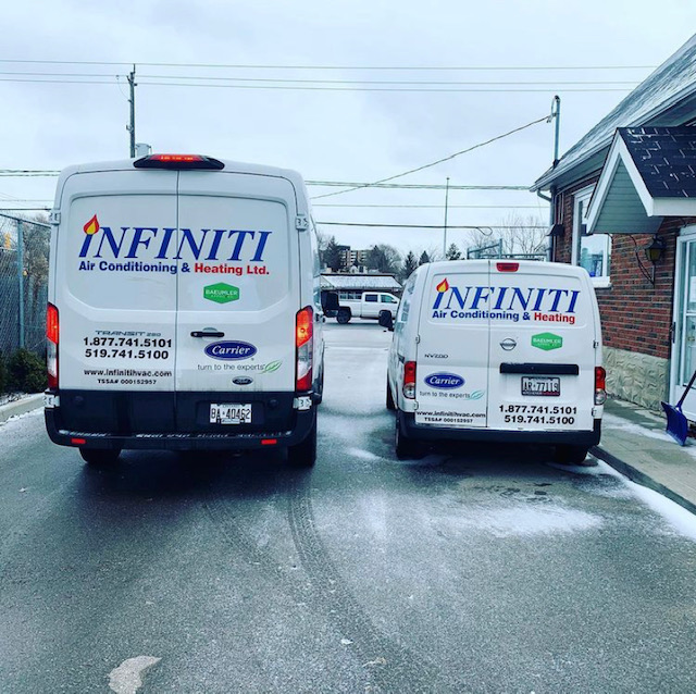 Infiniti Air Conditioning & Heating | 1268 Victoria St N, Kitchener, ON N2B 3C9, Canada | Phone: (519) 741-5100