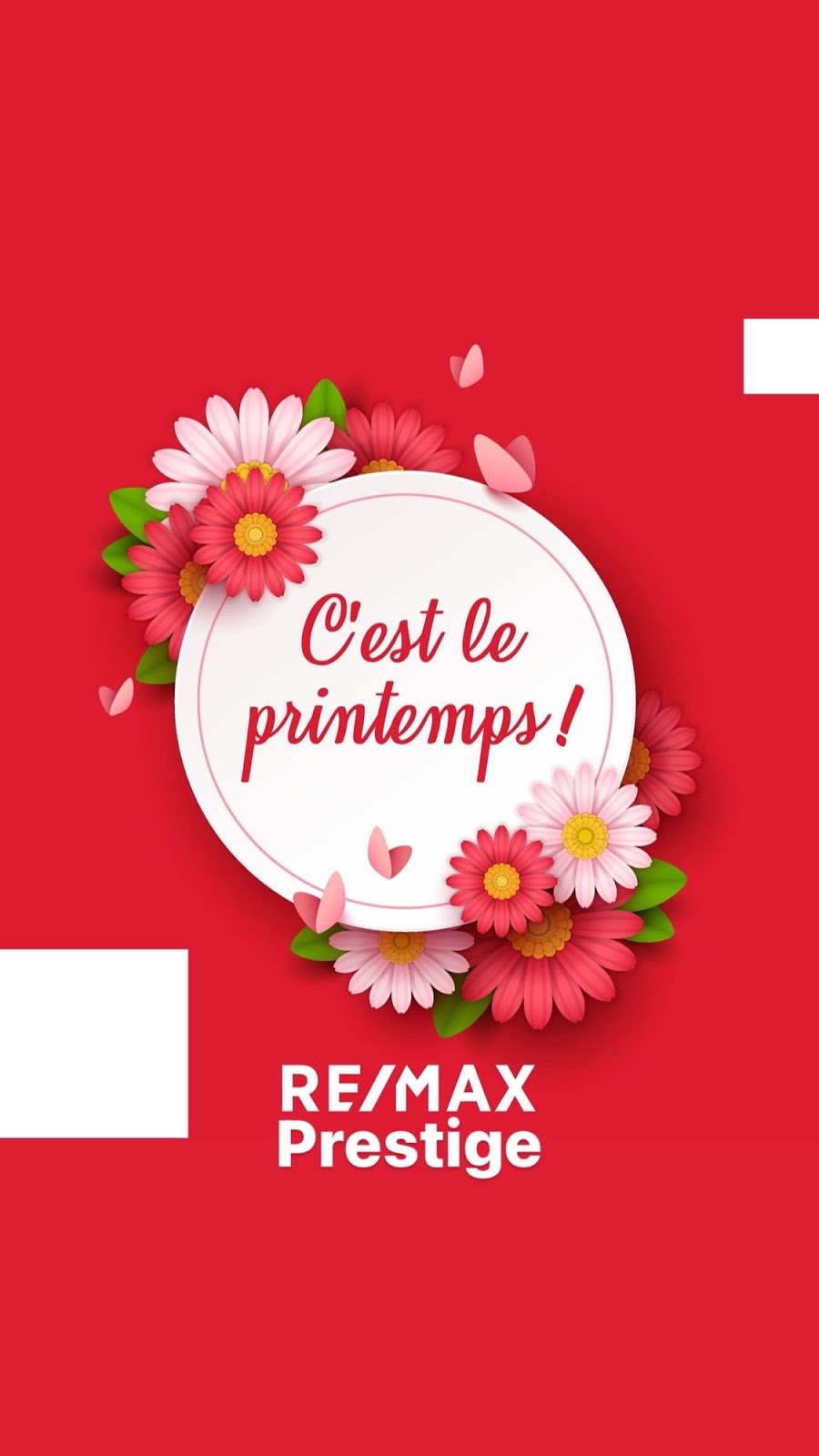 RE/MAX PRESTIGE | 253 Rue Saint-Antoine-Nord #104, Lavaltrie, QC J5T 2G8, Canada | Phone: (450) 586-3008
